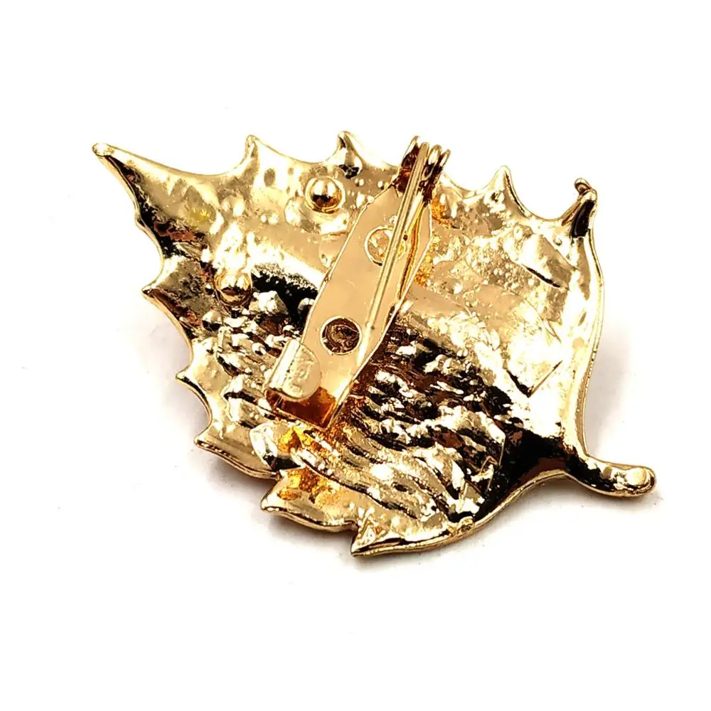 Autumn Jewelry Ladybug Perched on Yellow Enamel Leaf Brooch Pin for Women Cloth Hat Cloak Bag Sweater Business Suit Accessory
Autumn Jewelry Ladybug Perched on Yellow Enamel Leaf Brooch Pin for Women Cloth Hat Cloak Bag Sweater Business Suit Accessory