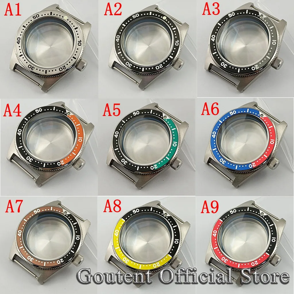 Goutent 9 Types 62MAS Diving Automatic Watch Case Fit NH35A NH36A Movement 200M Water Proof Domed Sapphire Glass Rotating Bezel
Goutent 9 Types 62MAS Diving Automatic Watch Case Fit NH35A NH36A Movement 200M Water Proof Domed Sapphire Glass Rotating Bezel