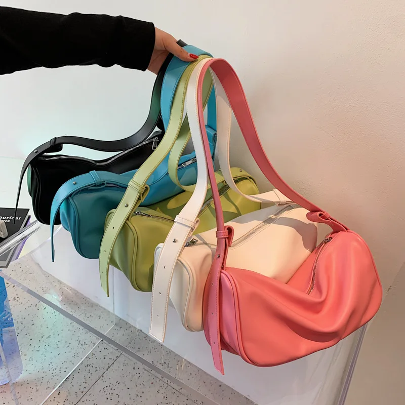Macaroon Underarm Bag Ins Small Lightweight Soft Simple Large Capacity Shoulder Bag Designer Handbags High Quality Satchels
Macaroon Underarm Bag Ins Small Lightweight Soft Simple Large Capacity Shoulder Bag Designer Handbags High Quality Satchels
