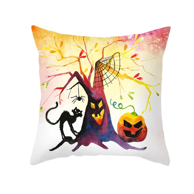 Halloween Decorative Home Cushion Cover For Sofa Pillowcase Case Seat Car Pillowcase Cartoon Pumpkin Head Pillow Covers 45x45CM
Halloween Decorative Home Cushion Cover For Sofa Pillowcase Case Seat Car Pillowcase Cartoon Pumpkin Head Pillow Covers 45x45CM