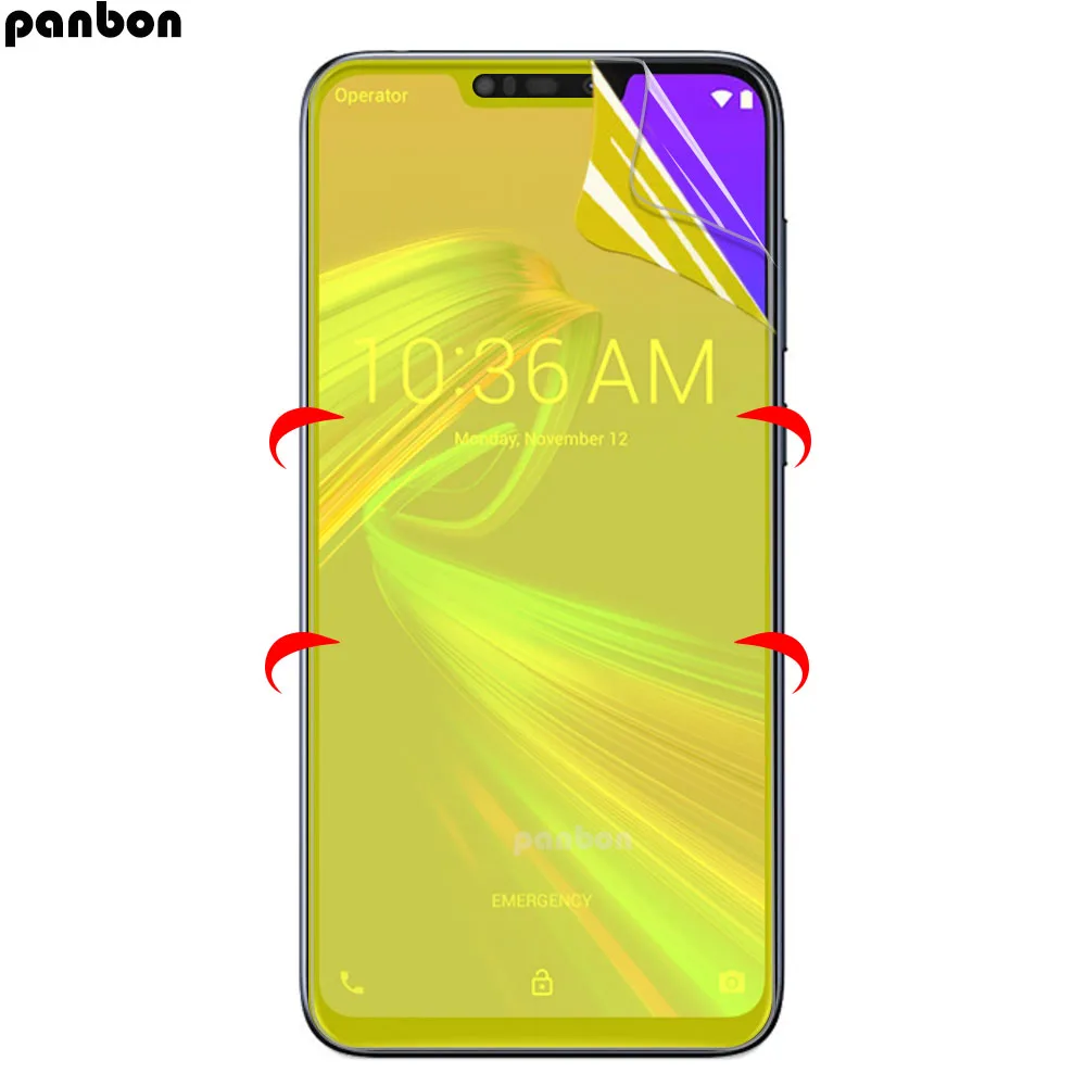 Гидрогелевая Защитная пленка для экрана Asus ROG Phone II, ZS660KL, полноэкранная самовосстанавливающаяся нано-пленка
Гидрогелевая Защитная пленка для экрана Asus ROG Phone II, ZS660KL, полноэкранная самовосстанавливающаяся нано-пленка