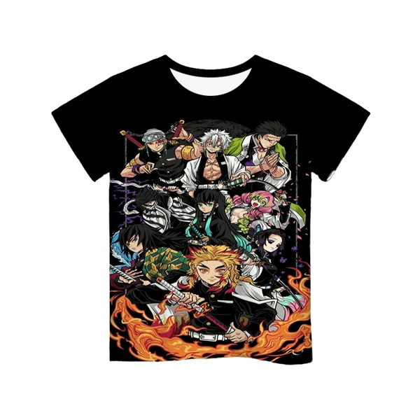 3D Teenager Girls/Boys Funny T-shirt HOT Anime Demon Slayer Kimetsu No Yaiba the Movie Mugen Train Summer Short Sleeve Teens Tee
3D Teenager Girls/Boys Funny T-shirt HOT Anime Demon Slayer Kimetsu No Yaiba the Movie Mugen Train Summer Short Sleeve Teens Tee