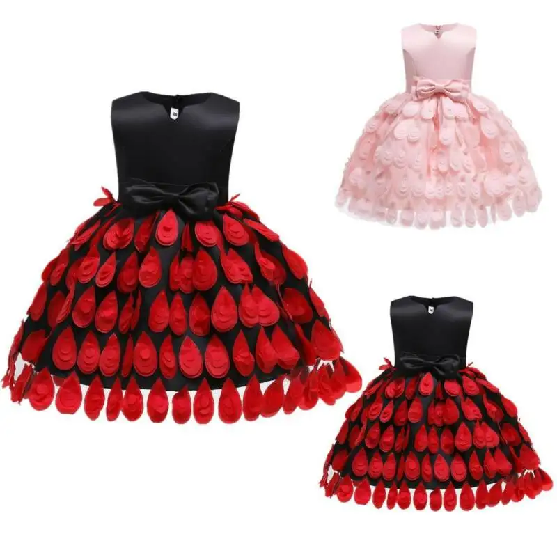 Girls Summer Sleeveless Pink Dress Cute Feather Mesh Party Princess Skirt Bow Knot Decoration Fashion Show Dresses Children
Girls Summer Sleeveless Pink Dress Cute Feather Mesh Party Princess Skirt Bow Knot Decoration Fashion Show Dresses Children