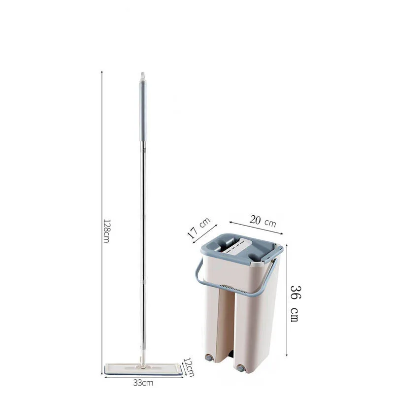 Lazy 360 Rotating Flat Mop with Bucket Magic Mop with Free Hand Washing Microfiber Cleaning Cloth Home Floor Cleaning Tools
Lazy 360 Rotating Flat Mop with Bucket Magic Mop with Free Hand Washing Microfiber Cleaning Cloth Home Floor Cleaning Tools