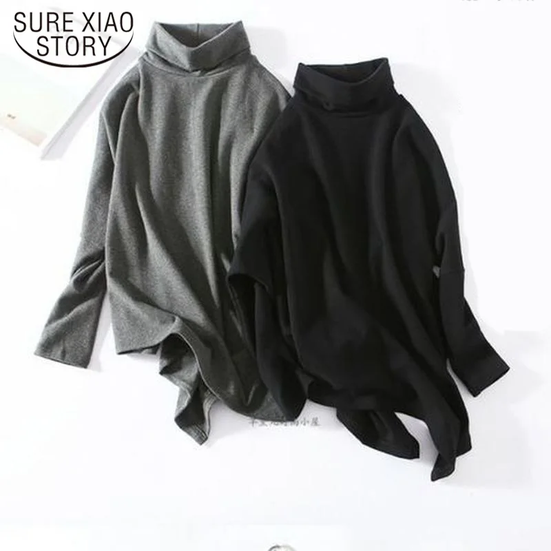 2021 Winter Smart Casual Turtleneck Women Top Autumn Long Sleeve Blouse Personality Basic T-Shirt Oversize Irregular Shirt 17241
2021 Winter Smart Casual Turtleneck Women Top Autumn Long Sleeve Blouse Personality Basic T-Shirt Oversize Irregular Shirt 17241