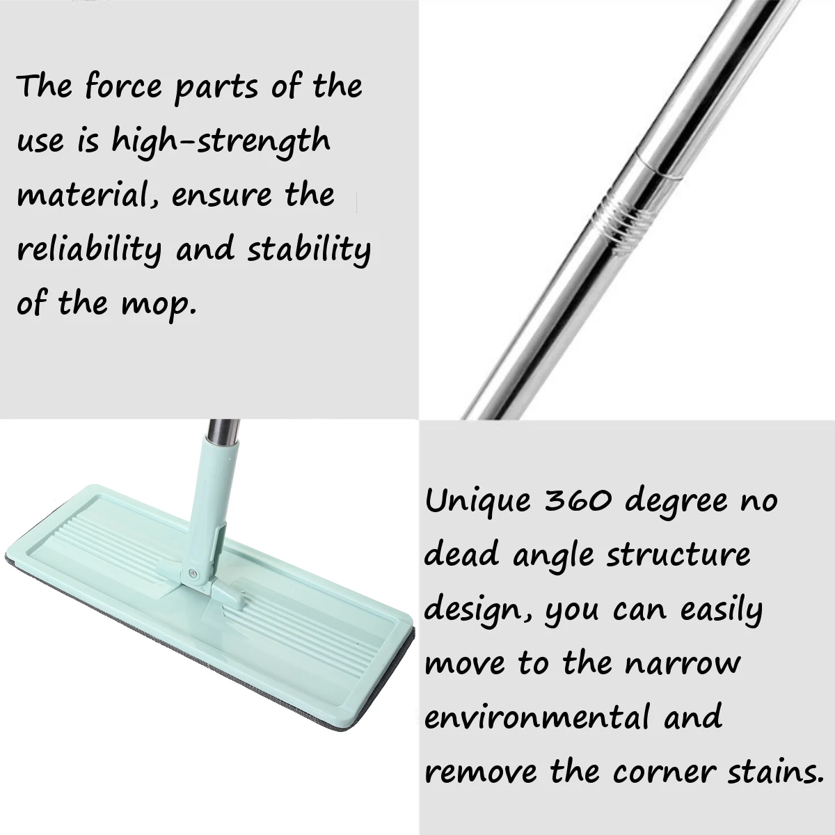 Flat Squeeze Mop with Bucket Hand-Free Wringing Floor Cleaning Mop Wet Dry Usage Lazy Self Cleaning Mop with 2/4/6/8/10 Pads
Flat Squeeze Mop with Bucket Hand-Free Wringing Floor Cleaning Mop Wet Dry Usage Lazy Self Cleaning Mop with 2/4/6/8/10 Pads