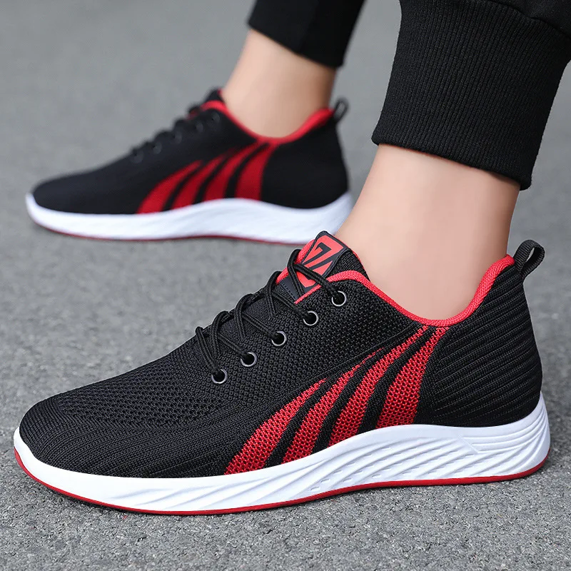 New Men Summer Sneakers Spring Breathable Knit Thin Mesh Fashion Striped Cool Lightweight Casual Sport Running Shoes Trainers
New Men Summer Sneakers Spring Breathable Knit Thin Mesh Fashion Striped Cool Lightweight Casual Sport Running Shoes Trainers