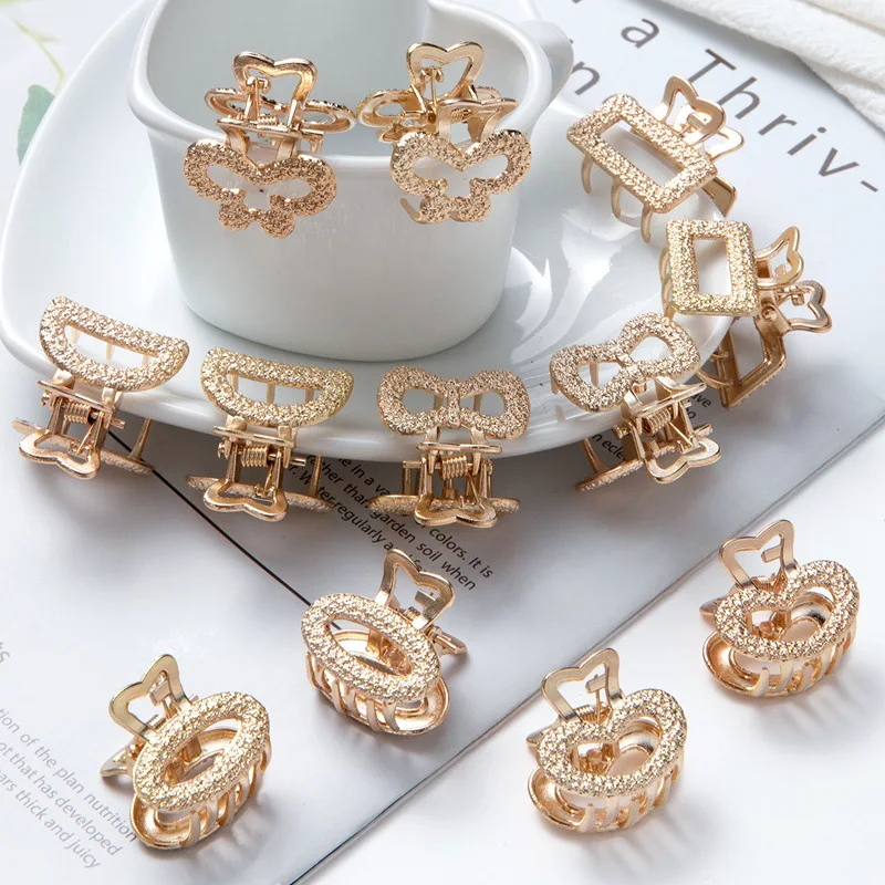 Korean Style Alloy Plating Bangs Hair Catch Ladies Simple Catch Clip Fashion Headwear
Korean Style Alloy Plating Bangs Hair Catch Ladies Simple Catch Clip Fashion Headwear