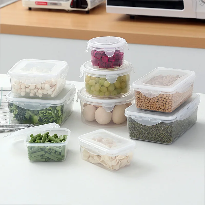 Multifunctional Sealed Plastic Box Refrigerator Bowl Microwave Oven Heating Lunch Food Storage Box Sealed Box Food Container
Multifunctional Sealed Plastic Box Refrigerator Bowl Microwave Oven Heating Lunch Food Storage Box Sealed Box Food Container