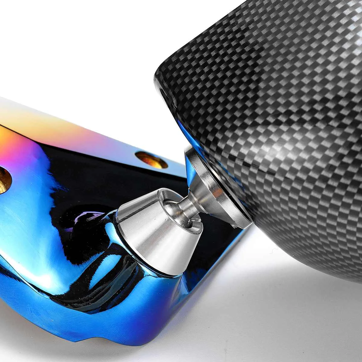 2x Universal Carbon Fiber Look F1 Style Car Side Mirror Metal Bracket Cover For Honda For Lexus For VW With Blue Mirror Glass
2x Universal Carbon Fiber Look F1 Style Car Side Mirror Metal Bracket Cover For Honda For Lexus For VW With Blue Mirror Glass