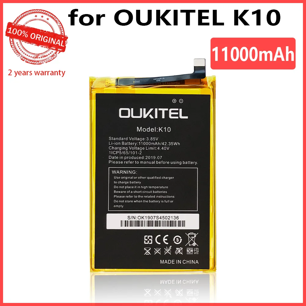 100% Оригинальный аккумулятор K10 11000 мАч для телефона Oukitel высококачественные