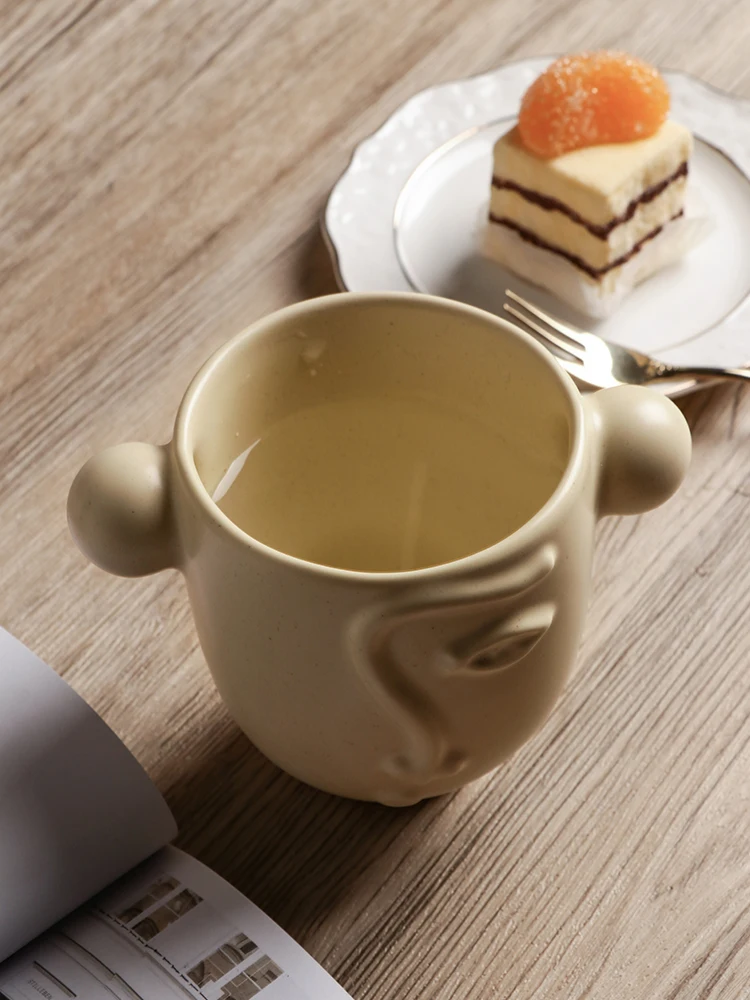 260ml Creative Abstract Face Mug Porcelain Personalized Coffee Tea Water Milk Cup Handmade Nordic Home Kitchen Table Decor Gifts
260ml Creative Abstract Face Mug Porcelain Personalized Coffee Tea Water Milk Cup Handmade Nordic Home Kitchen Table Decor Gifts