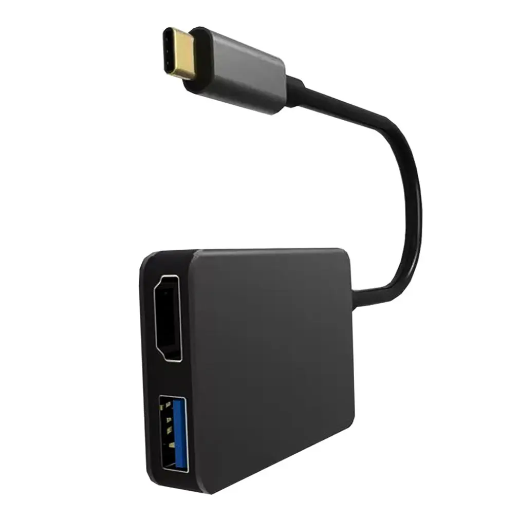 3 In 1 USB Type C To HDMI-compatible Digital AV Multiport Hub USB-C Adapter Charger For Nintend 4K Dock For TV Docking Station
3 In 1 USB Type C To HDMI-compatible Digital AV Multiport Hub USB-C Adapter Charger For Nintend 4K Dock For TV Docking Station