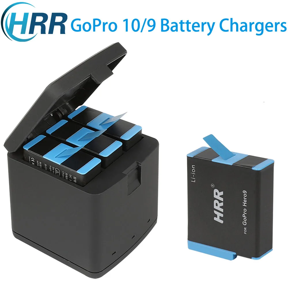 Зарядное устройство с 3 USB-портами и 3 каналами для GoPro Hero 10 9, 1720 мА · ч
Зарядное устройство с 3 USB-портами и 3 каналами для GoPro Hero 10 9, 1720 мА · ч