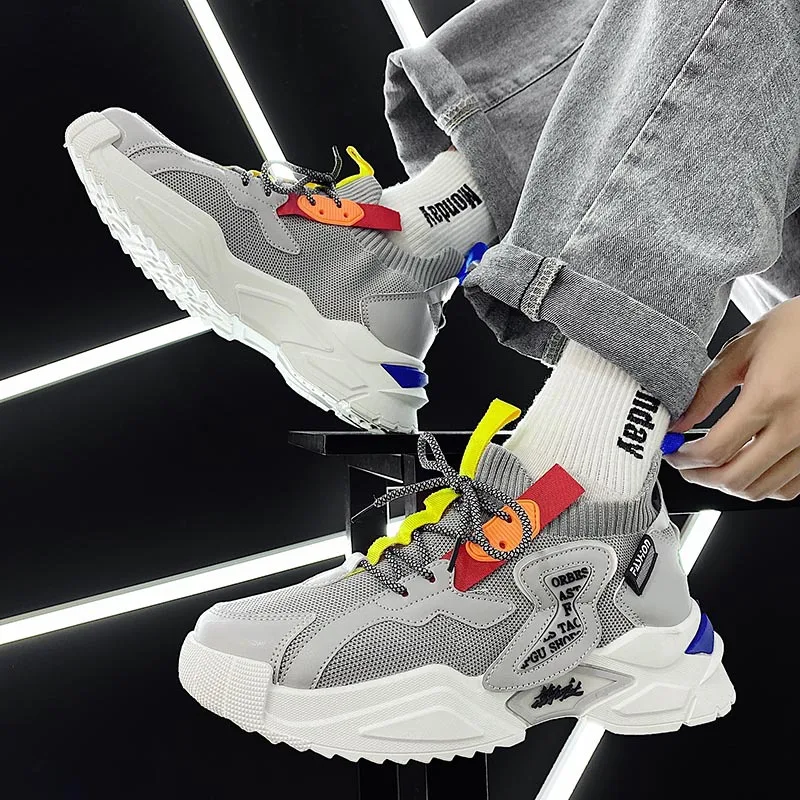 New Men Sneakers Casual Shoes Men Breathable Fashion Flat Tenis Masculino Vulcanized Shoes Zapatos De Hombre Running shoes
New Men Sneakers Casual Shoes Men Breathable Fashion Flat Tenis Masculino Vulcanized Shoes Zapatos De Hombre Running shoes
