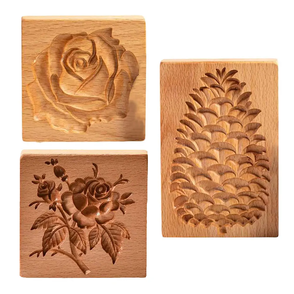 3D Wooden Baking Mold DIY Flower Shape Press Stamper Press Stamp Baking Mold Fondant Mould Cake Baking Molds Cookie DIY Tools
3D Wooden Baking Mold DIY Flower Shape Press Stamper Press Stamp Baking Mold Fondant Mould Cake Baking Molds Cookie DIY Tools