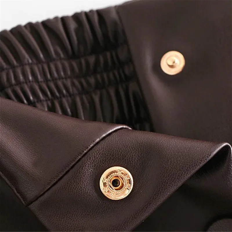 Autumn PU Leather Skirt Women 2020 New Midi Sexy High Waist Bodycon bow tie Skirt Office Pencil Skirt Knee Length Plus Size
Autumn PU Leather Skirt Women 2020 New Midi Sexy High Waist Bodycon bow tie Skirt Office Pencil Skirt Knee Length Plus Size