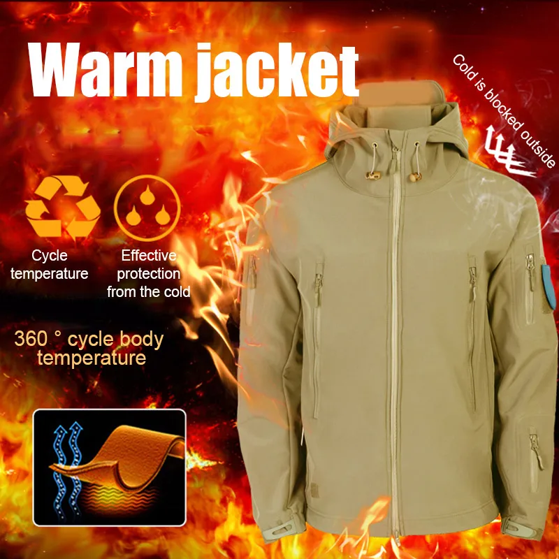 

Высокая мужская верхняя одежда с капюшоном, пальто, куртки, модное водонепроницаемое ветрозащитное Спортивное туристическое пальто DOG88