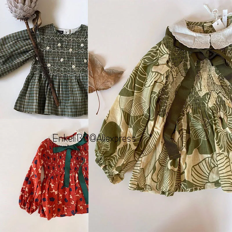 EnkeliBB 2021 Spring New Arricals APO Brand Dress For Girls Beuatilfu Mini Dresses Quality Made Toddler Lovely Flower Plaid
EnkeliBB 2021 Spring New Arricals APO Brand Dress For Girls Beuatilfu Mini Dresses Quality Made Toddler Lovely Flower Plaid