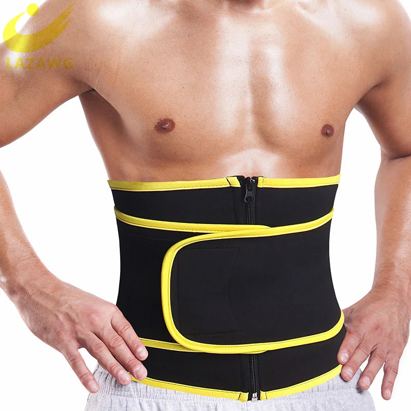 LAZAWG Men Sauna Sweat Neoprene Belt Waist Trainer Body Shaper Modeling Tummy Cincher Corsets Burner Workout Belly Weight Loss
LAZAWG Men Sauna Sweat Neoprene Belt Waist Trainer Body Shaper Modeling Tummy Cincher Corsets Burner Workout Belly Weight Loss