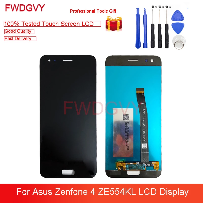 ЖК-дисплей 5,5 дюйма для ASUS ZenFone 4 ZE554KL, сенсорный экран, дигитайзер в сборе для ZenFone ZE554KL Z01KD Z01KDA Z01KS Lcds
ЖК-дисплей 5,5 дюйма для ASUS ZenFone 4 ZE554KL, сенсорный экран, дигитайзер в сборе для ZenFone ZE554KL Z01KD Z01KDA Z01KS Lcds