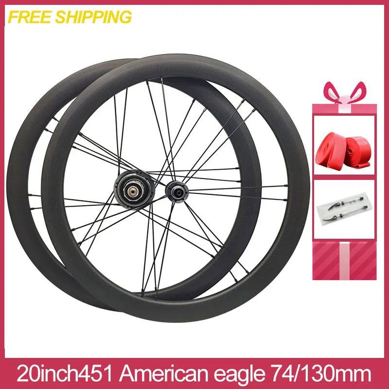 451AeV11-WS American Eagle Hub 11Speed C/Rim/V Brake Carbon Fiber Wheels 20inch 451 Road Bicycle Parts Folding Bike Accessories
451AeV11-WS American Eagle Hub 11Speed C/Rim/V Brake Carbon Fiber Wheels 20inch 451 Road Bicycle Parts Folding Bike Accessories