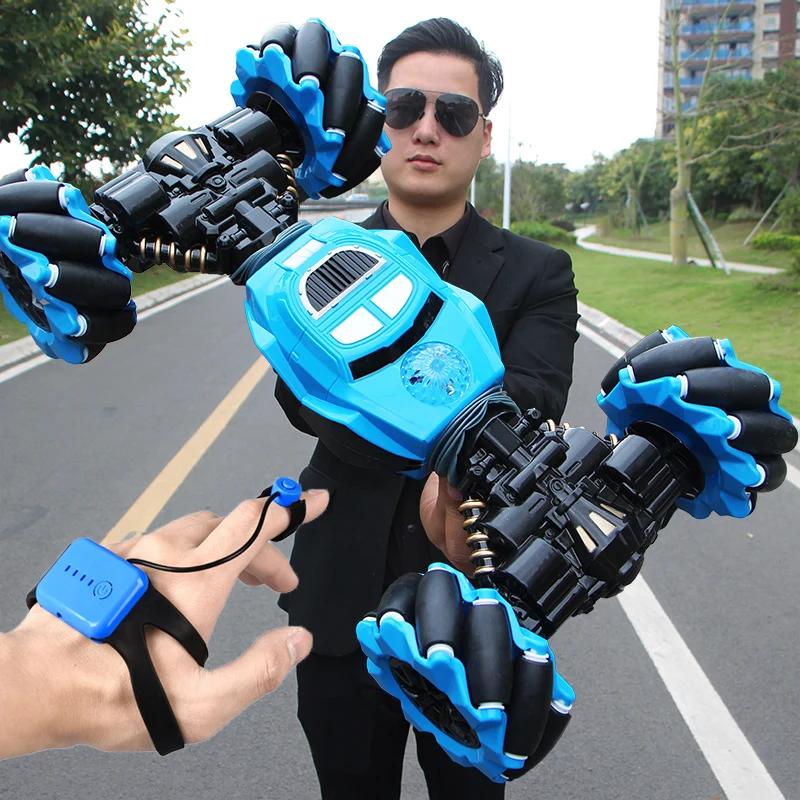 RC Car 4WD Radio Control Stunt Car Gesture Induction Twisting Off-road Vehicle Light Music Drift Toy High Speed Climbing RC Cars
RC Car 4WD Radio Control Stunt Car Gesture Induction Twisting Off-road Vehicle Light Music Drift Toy High Speed Climbing RC Cars