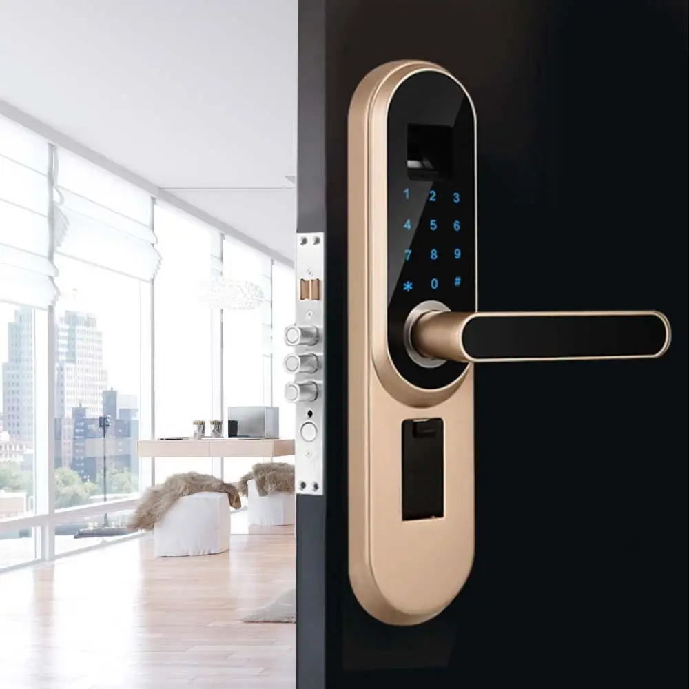 Fingerprint Password Lock Touch Screen English Phonetic Prompts Digital Smart Lock Anti-Theft Keyless Office Intelligent
Fingerprint Password Lock Touch Screen English Phonetic Prompts Digital Smart Lock Anti-Theft Keyless Office Intelligent