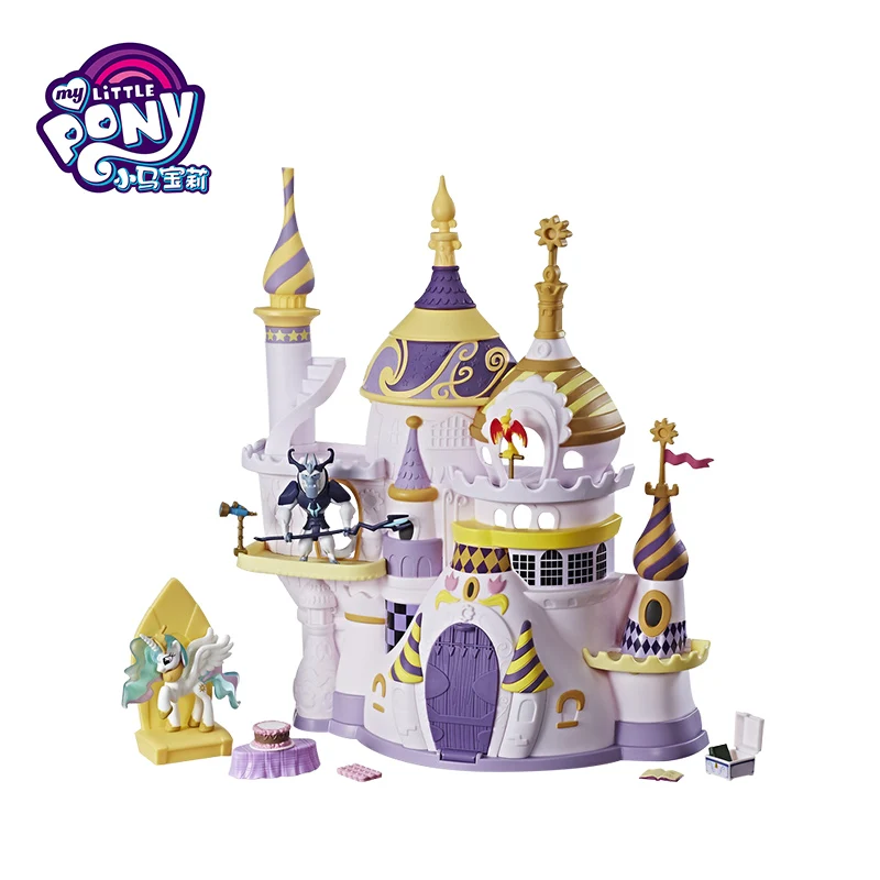 Hasbro My Little Pony Princess Movie Magic Castle Girl Suprise Toys Gift Little Pony Play House Toys Animal Model Dolls for Kids
Hasbro My Little Pony Princess Movie Magic Castle Girl Suprise Toys Gift Little Pony Play House Toys Animal Model Dolls for Kids
