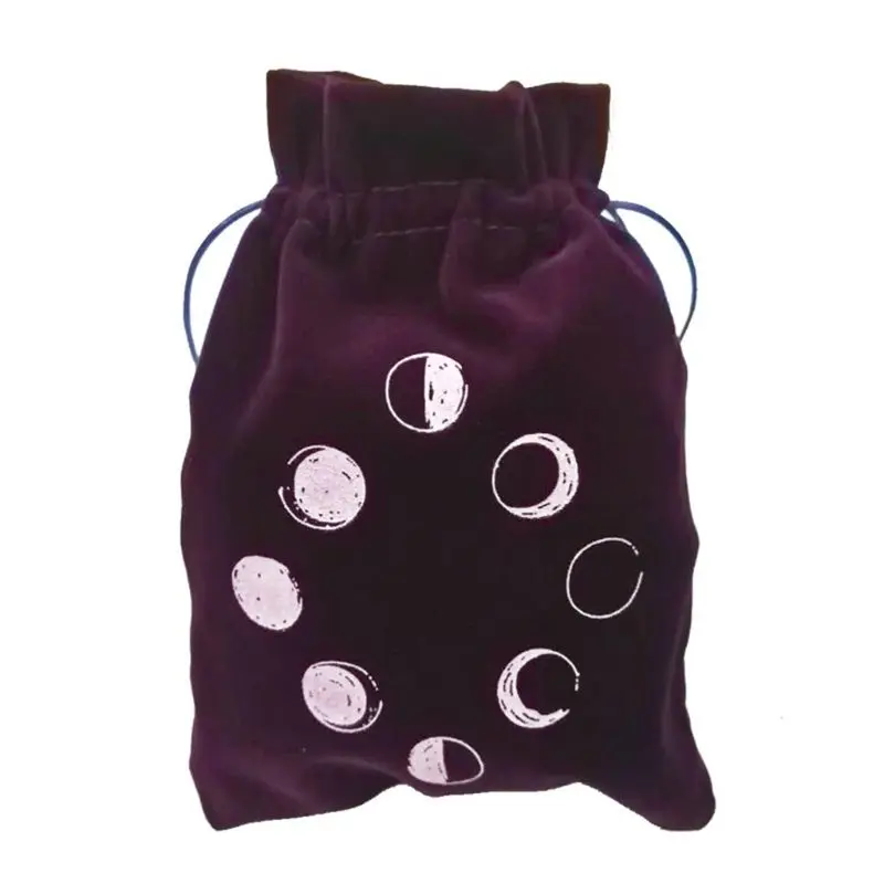 2022 New Velvet Tarot Storage Bag Moon Phase Oracle Card Divination Bag Board Game Bag
2022 New Velvet Tarot Storage Bag Moon Phase Oracle Card Divination Bag Board Game Bag