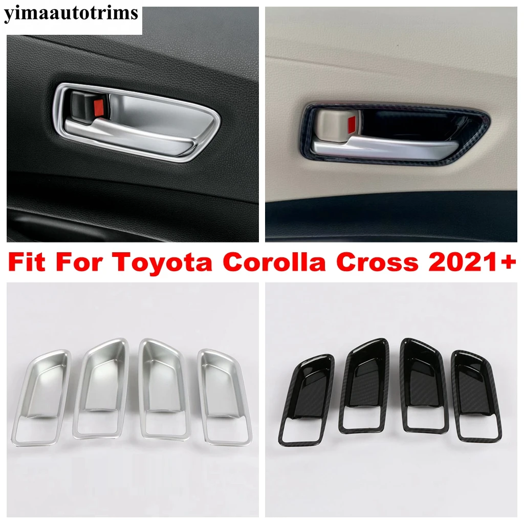 Для Toyota Corolla Cross 2021 2022 внутренняя дверная ручка чаша рамка панель Крышка отделка ABS аксессуары матовое/углеродное волокно интерьер
Для Toyota Corolla Cross 2021 2022 внутренняя дверная ручка чаша рамка панель Крышка отделка ABS аксессуары матовое/углеродное волокно интерьер