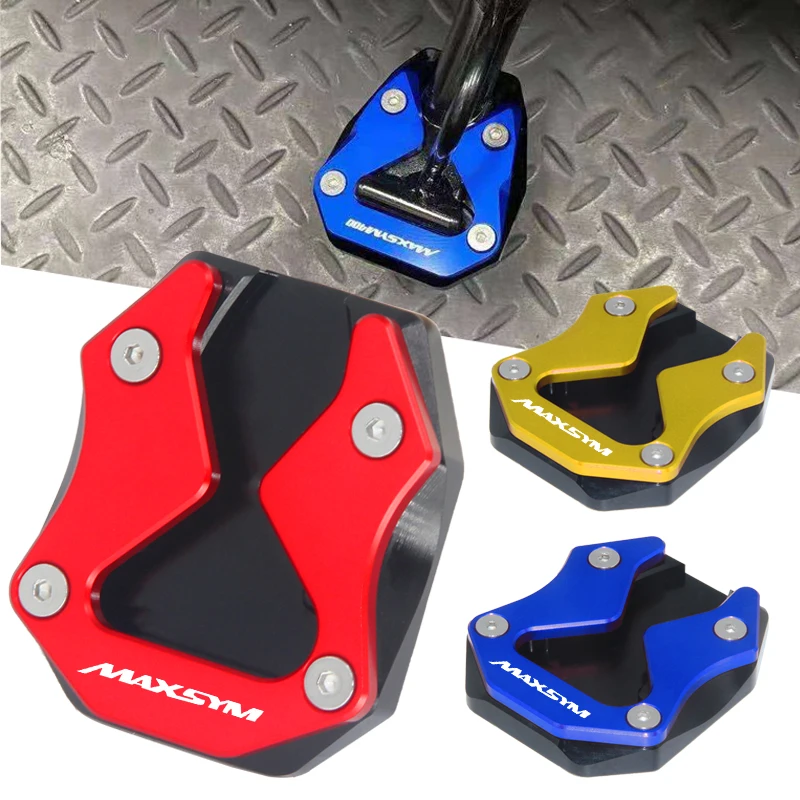 For SYM MAXSYM 400 MAXSYM400 2021 Kickstand Foot Side Stand Extension Pad Support Plate Enlarge Stand Motorcycle Accessories CNC
For SYM MAXSYM 400 MAXSYM400 2021 Kickstand Foot Side Stand Extension Pad Support Plate Enlarge Stand Motorcycle Accessories CNC