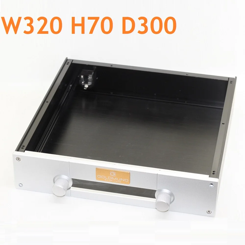 W320 H70 D308 Front Window DAC Decoder Chassis Power Amplifier Supply Case Headphone Home Audio Preamp Enclosure DIY PSU Shell
W320 H70 D308 Front Window DAC Decoder Chassis Power Amplifier Supply Case Headphone Home Audio Preamp Enclosure DIY PSU Shell