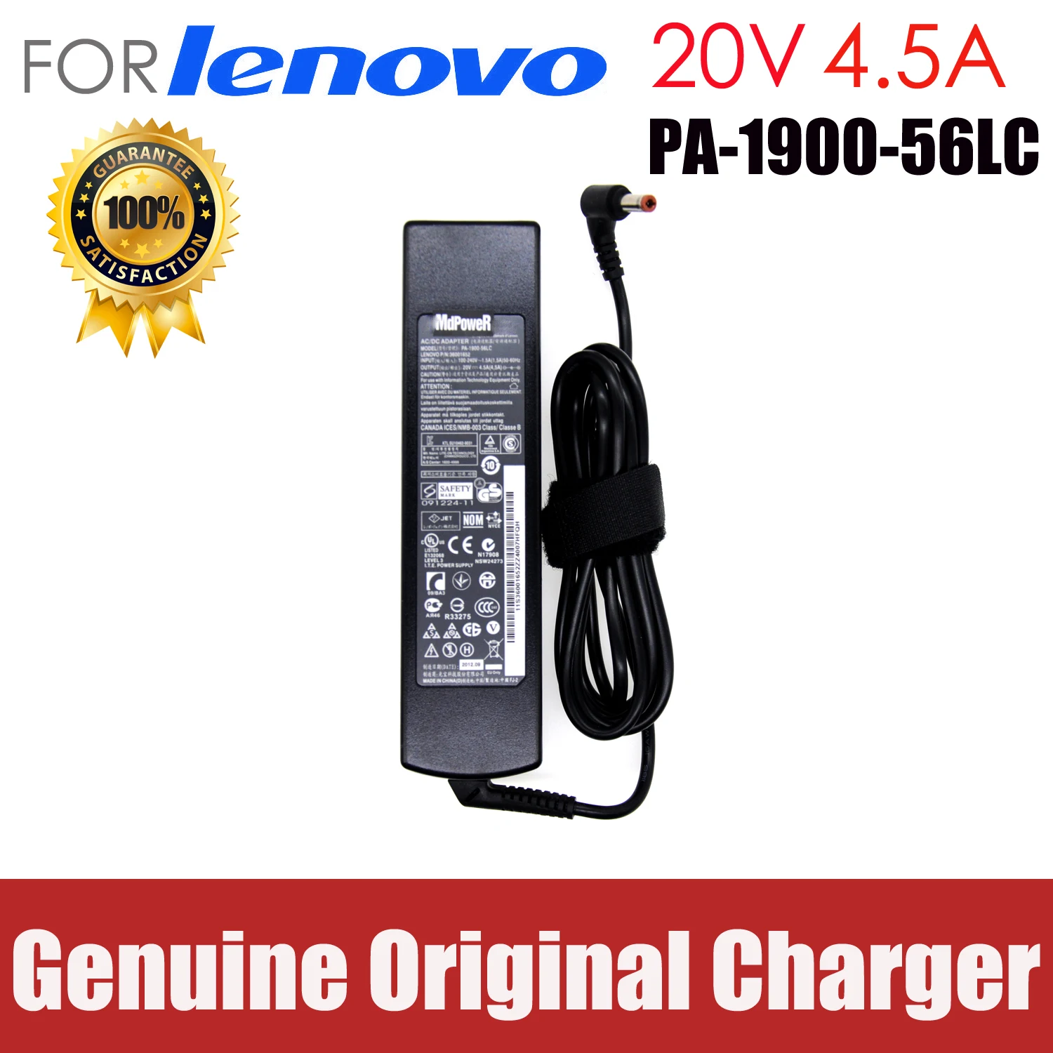original 20V 4.5A 90W AC Adapter Laptop Charger For lenovo G450 G455 G460 G460e G465 G470 G475 G480 G485 G560 G565 G570 G575
original 20V 4.5A 90W AC Adapter Laptop Charger For lenovo G450 G455 G460 G460e G465 G470 G475 G480 G485 G560 G565 G570 G575