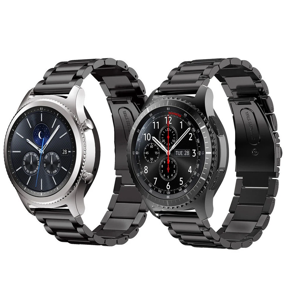 Быстросъемный металлический ремешок для Samsung Galaxy Watch 46 мм 42 мм/Active 2/Gear S3 спортивный ремешок для часов 18/20/22 мм Аксессуары для браслета
Быстросъемный металлический ремешок для Samsung Galaxy Watch 46 мм 42 мм/Active 2/Gear S3 спортивный ремешок для часов 18/20/22 мм Аксессуары для браслета
