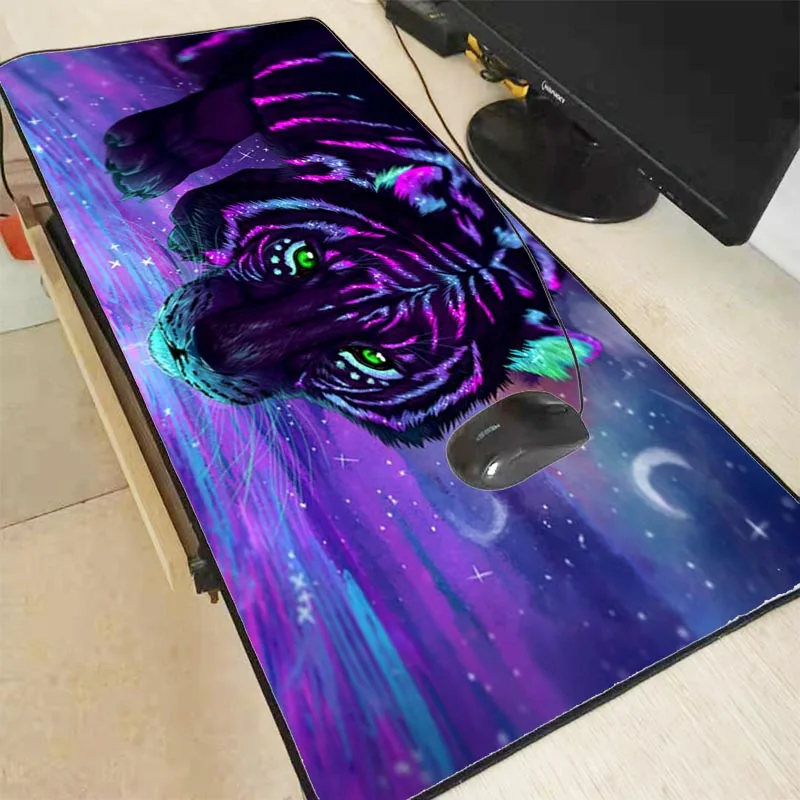 Mairuige Purple Tiger Animal Large Gaming Mouse Pad Natural Rubber PC Computer Gamer Mousepad Desk Mat Locking Edge for CSGO LOL
Mairuige Purple Tiger Animal Large Gaming Mouse Pad Natural Rubber PC Computer Gamer Mousepad Desk Mat Locking Edge for CSGO LOL