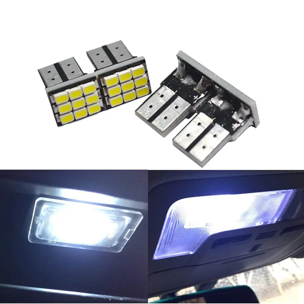4pcs New T10T 1206 9SMD Car Led Light Turn Signal License Plate Light Dome Light Interior Lamp W5W 12v Autto Wedge Light Dash
4pcs New T10T 1206 9SMD Car Led Light Turn Signal License Plate Light Dome Light Interior Lamp W5W 12v Autto Wedge Light Dash