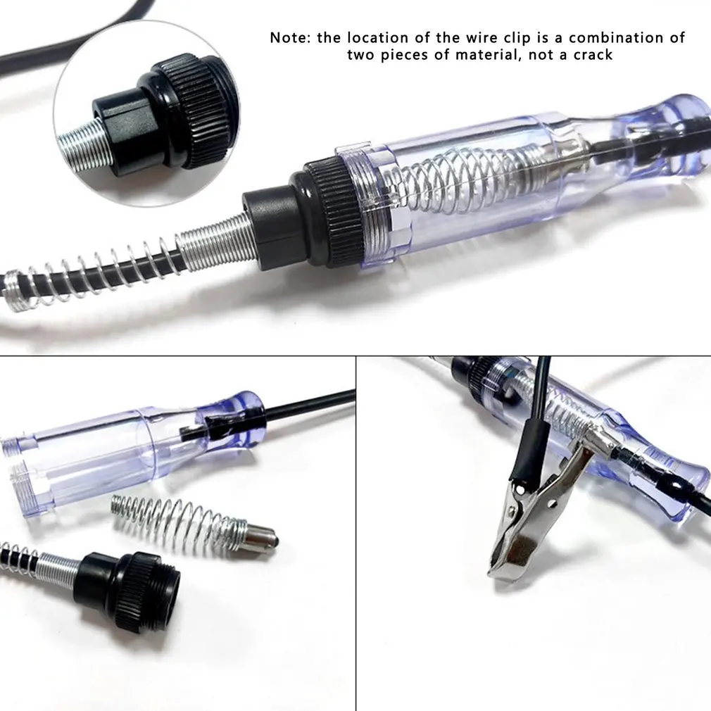 Universal Auto Car Truck Motorcycle Circuit Voltage Tester Test Pen DC 6V-24V Electrical Automotive Tester Free Shipping
Universal Auto Car Truck Motorcycle Circuit Voltage Tester Test Pen DC 6V-24V Electrical Automotive Tester Free Shipping