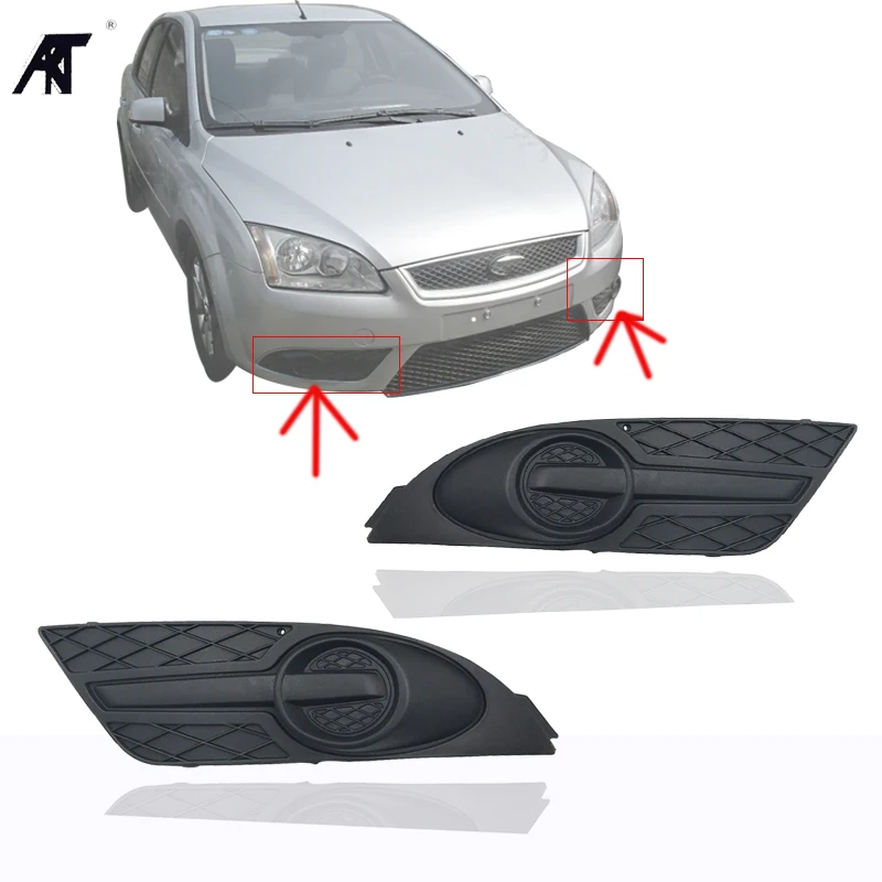 Правый и левый Боковой бампер, крышка противотуманной фары, решетка для Ford Focus 2007-2008, без отверстия или с отверстием
Правый и левый Боковой бампер, крышка противотуманной фары, решетка для Ford Focus 2007-2008, без отверстия или с отверстием
