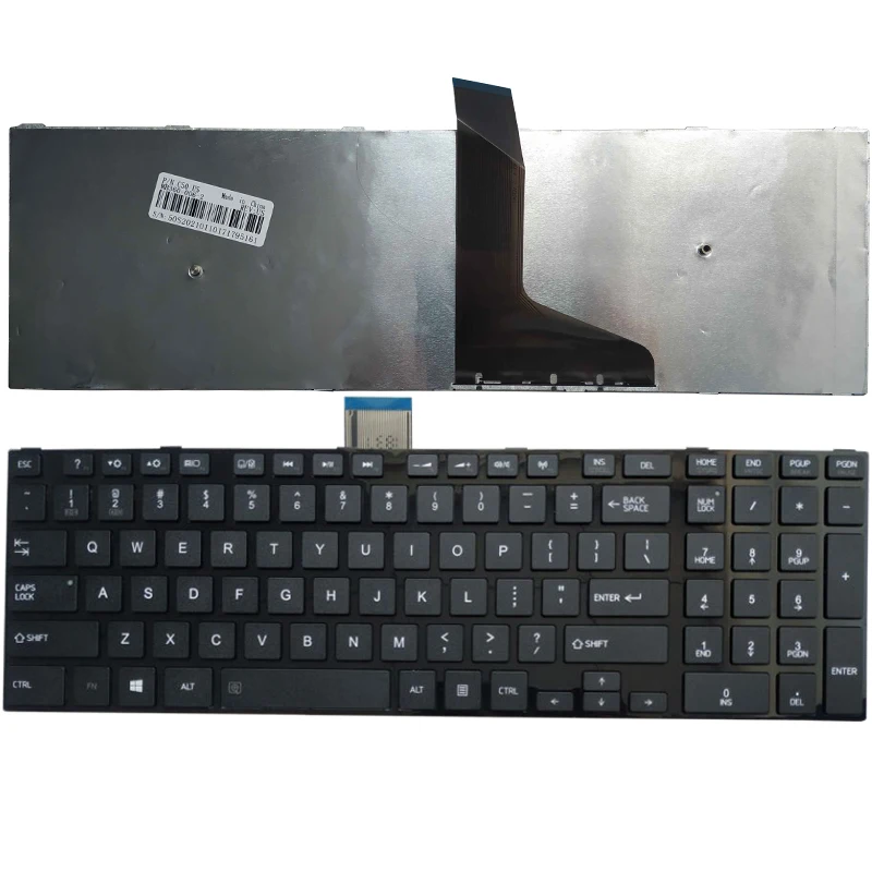 New US English laptop Keyboard for Toshiba Satellite C50D C50-A C50-A506 C50D-A C55T-A C55-A C55D-A blackj
New US English laptop Keyboard for Toshiba Satellite C50D C50-A C50-A506 C50D-A C55T-A C55-A C55D-A blackj