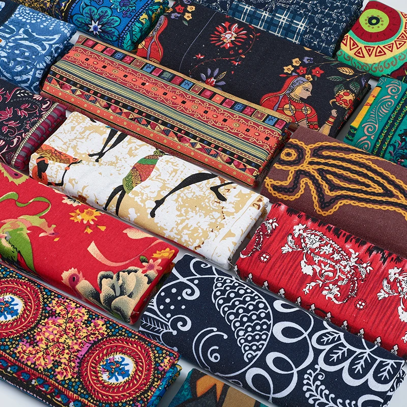 NEW Cotton Linen Cloth Retro Handmade DIY Tablecloth Sewing Polynesian Tribal Fabric Elephant Printed Brocade Textile for
NEW Cotton Linen Cloth Retro Handmade DIY Tablecloth Sewing Polynesian Tribal Fabric Elephant Printed Brocade Textile for