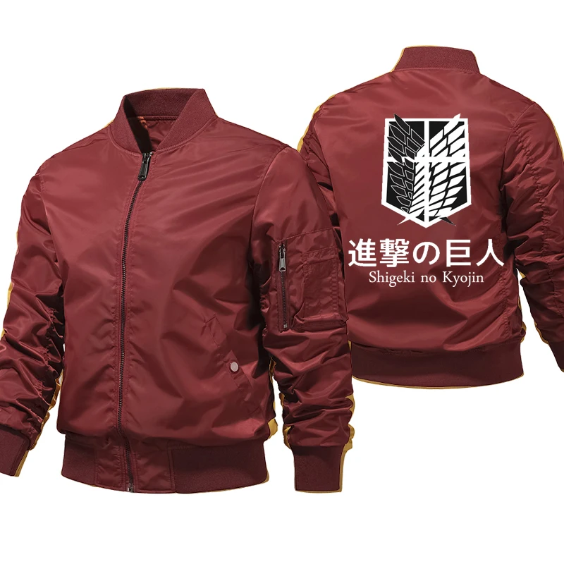 Chaqueta gruesa de aviador para homattack bre On Titan ropa de Street cazadora abrigo talla grande
Chaqueta gruesa de aviador para homattack bre On Titan ropa de Street cazadora abrigo talla grande