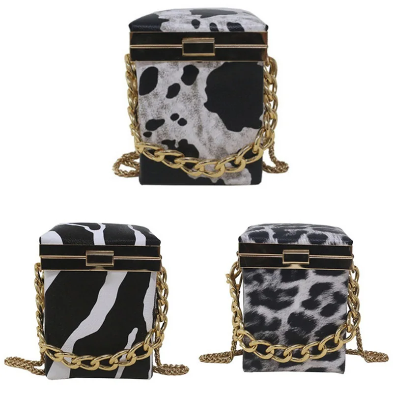 Mini Box Tote Bag Fashion New High Quality PU Leather Women's Handbag Contrast Color Chain Shoulder Messenger Bag
Mini Box Tote Bag Fashion New High Quality PU Leather Women's Handbag Contrast Color Chain Shoulder Messenger Bag