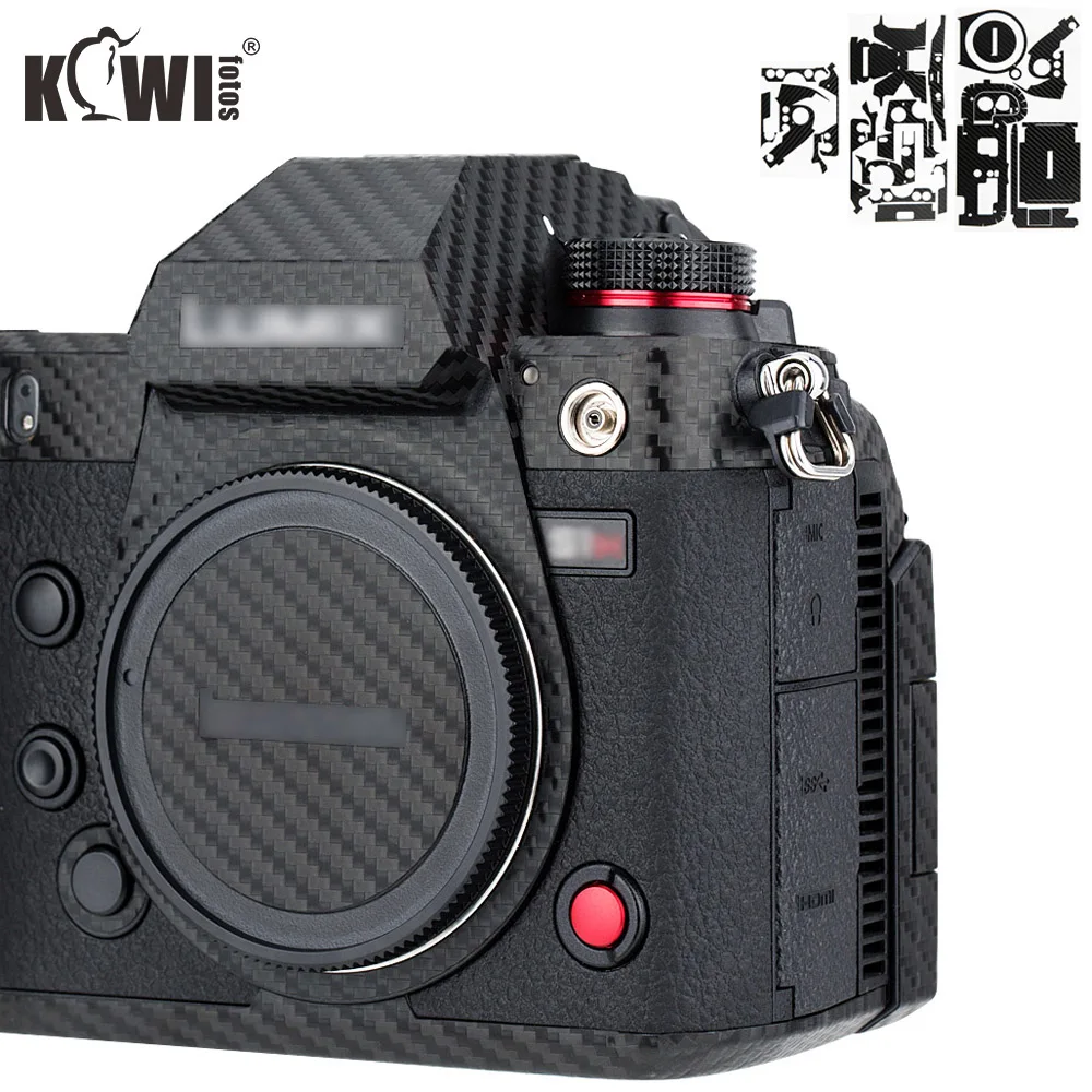 Kiwi Anti-Scratch Camera Body Skin Cover Protector Film for Panasonic Lumix DC-S1H Camera - 3M Sticker Carbon Fiber Pattern
Kiwi Anti-Scratch Camera Body Skin Cover Protector Film for Panasonic Lumix DC-S1H Camera - 3M Sticker Carbon Fiber Pattern