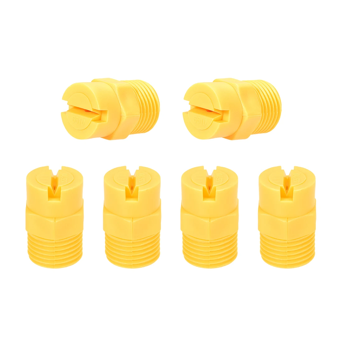uxcell 6 Pcs Flat Fan Spray Tip, 1/2NPT Male Thread PP Nozzle, 65 Degree, 2mm Orifice Diameter
uxcell 6 Pcs Flat Fan Spray Tip, 1/2NPT Male Thread PP Nozzle, 65 Degree, 2mm Orifice Diameter