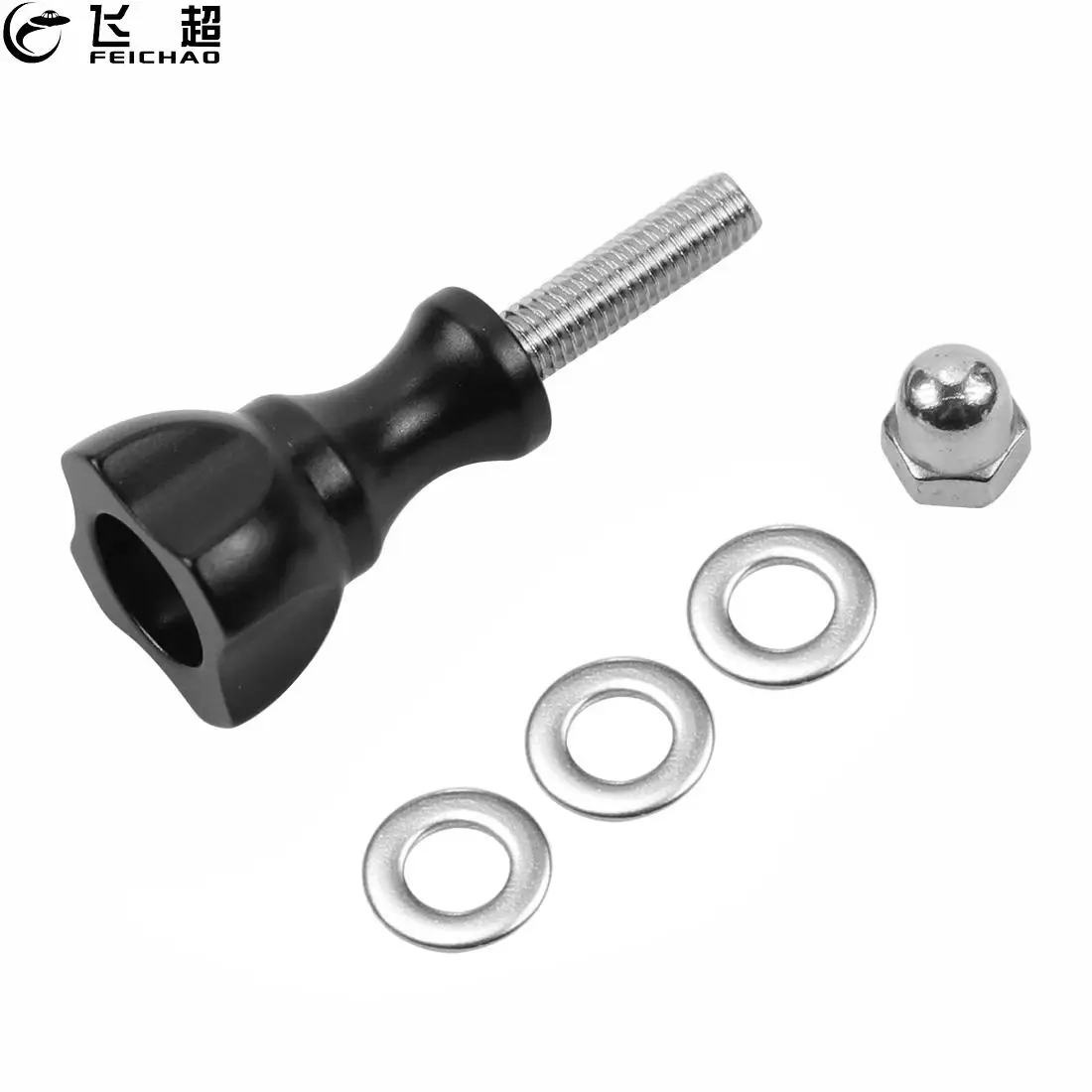 FEICHAO M5*18.5 Aluminum Alloy Thumb Knob Screw Mount for GoPro Hero 9 8 7 6 5 4 Yi 4K Eken for Osmo Action Camera Accessories
FEICHAO M5*18.5 Aluminum Alloy Thumb Knob Screw Mount for GoPro Hero 9 8 7 6 5 4 Yi 4K Eken for Osmo Action Camera Accessories