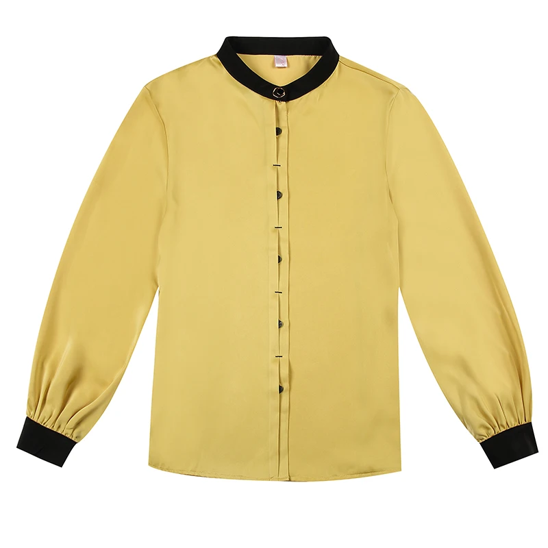 2020 Woman Spring & Autumn Office Lady Spliced O-Neck Long-Sleeves Chiffon Blouse
2020 Woman Spring & Autumn Office Lady Spliced O-Neck Long-Sleeves Chiffon Blouse