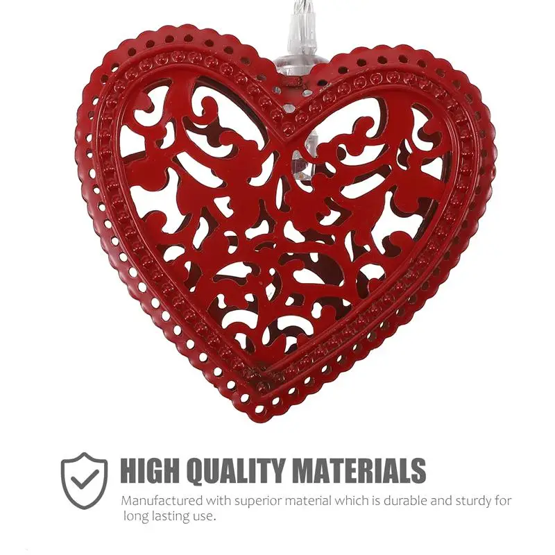 1 Set Heart Shape Ornament Light Beautiful Lamp String without Battery (Red)
1 Set Heart Shape Ornament Light Beautiful Lamp String without Battery (Red)