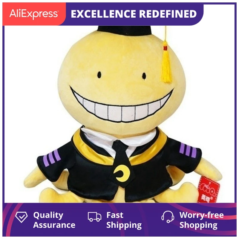 Cute Octopus doll Korosensei Koro Sensei Teacher Plush Stuffed Toys Cartoon Animals Dolls Graduate Kids Assassination Classroom
Cute Octopus doll Korosensei Koro Sensei Teacher Plush Stuffed Toys Cartoon Animals Dolls Graduate Kids Assassination Classroom