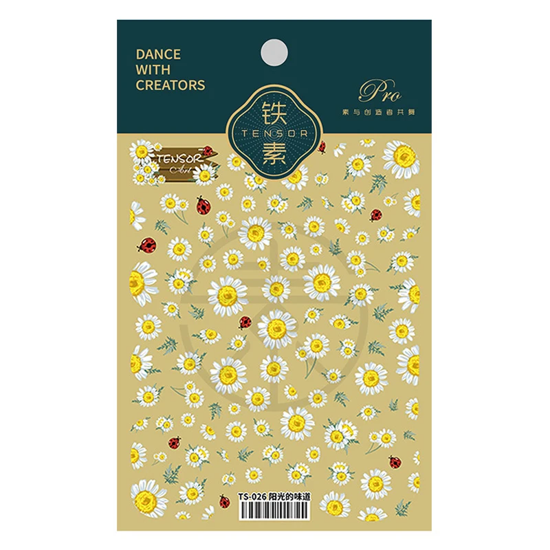 5D New Craft Nail Stickers Thin and Transparent Adhesive Chrysanthemum Retro English Letter Cartoon Girl 3D Nail Stickers
5D New Craft Nail Stickers Thin and Transparent Adhesive Chrysanthemum Retro English Letter Cartoon Girl 3D Nail Stickers